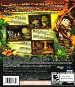 LEGO Indiana Jones: The Original Adventures - Box - Back Image