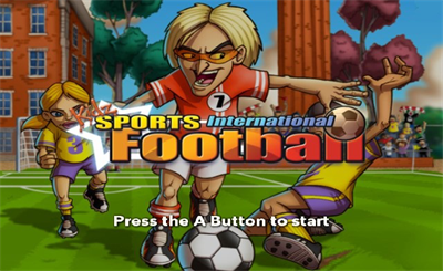 Kidz Sports: International Soccer - Screenshot - Game Title Image