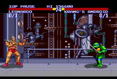 Teenage Mutant Ninja Turtles: Tournament Fighters - Screenshot - Gameplay Image