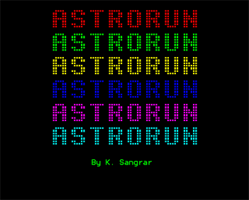 Astrorun - Screenshot - Game Title Image