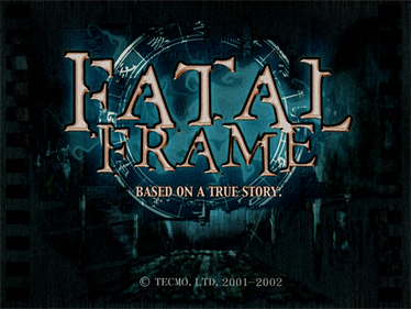 Fatal Frame: Special Edition - Screenshot - Game Title Image