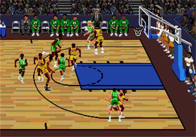 Lakers versus Celtics and the NBA Playoffs - Screenshot - Gameplay Image