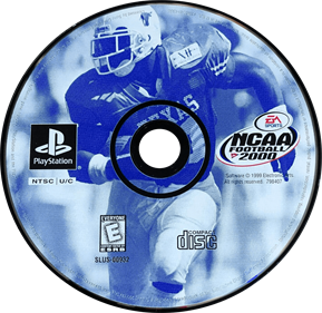 NCAA Football 2000 - Disc Image