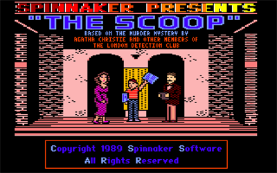 The Scoop - Screenshot - Game Title Image