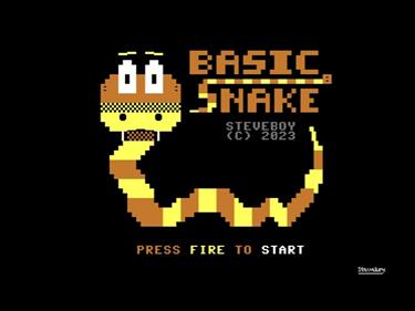 Basic Snake - Screenshot - Game Title Image