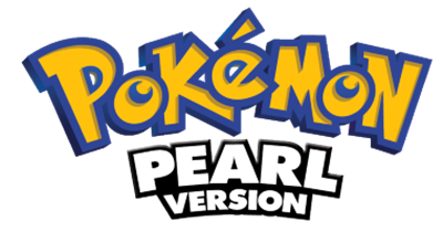 Pokémon Pearl Version - Clear Logo Image