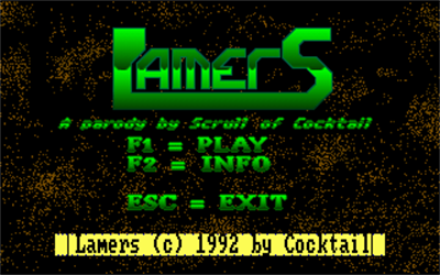 Lamers - Screenshot - Game Title Image