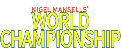 Nigel Mansell's World Championship Racing - Clear Logo Image