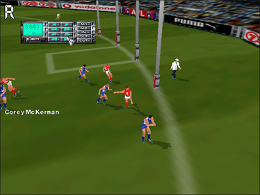 AFL '99 - Screenshot - Gameplay Image