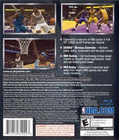 NBA 07 - Box - Back Image