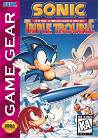 Sonic the Hedgehog: Triple Trouble - Box - Front Image
