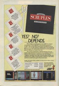 A Question of Scruples: The Computer Edition - Advertisement Flyer - Front Image