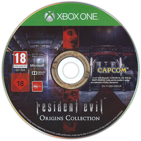 Resident Evil: Origins Collection - Disc Image