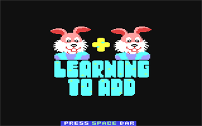 Learning to Add & Subtract - Screenshot - Game Title Image