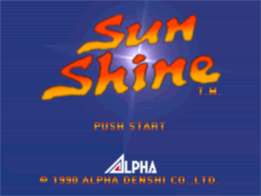 Sun Shine - Screenshot - Game Title Image