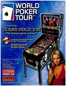 World Poker Tour - Advertisement Flyer - Front Image