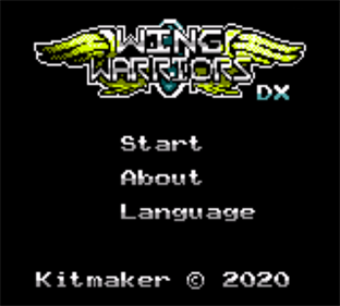 Wing Warriors DX - Screenshot - Game Title Image
