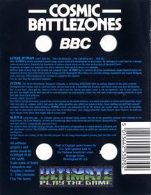 Cosmic Battlezones - Box - Back Image