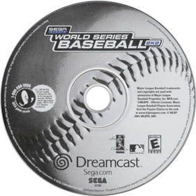 World Series Baseball 2K2 - Disc Image