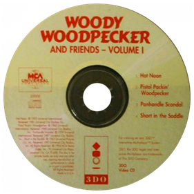 Woody Woodpecker and Friends Volume One - Disc Image