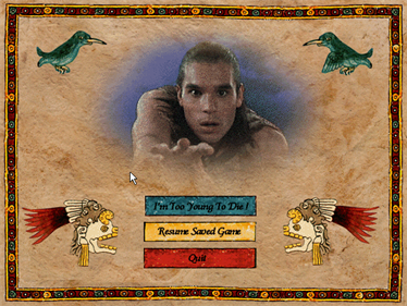 The Crystal Skull - Screenshot - Game Over Image