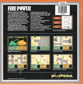 Fire Power - Box - Back Image