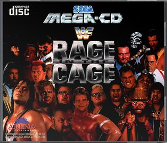 WWF Rage in the Cage - Box - Front Image