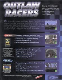 Outlaw Racers - Box - Back Image
