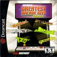 Midway's Greatest Arcade Hits Volume 2 - Box - Front Image
