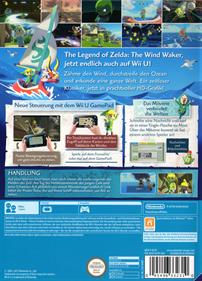 The Legend of Zelda: The Wind Waker HD - Box - Back Image