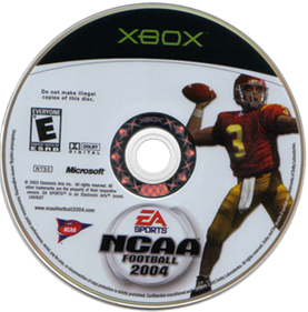 NCAA Football 2004 - Disc Image