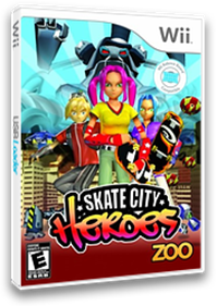 Skate City Heroes - Box - 3D Image