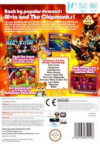 Alvin and the Chipmunks: The Squeakquel - Box - Back Image