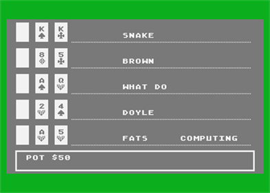 Five Card Stud Poker - Screenshot - Gameplay Image