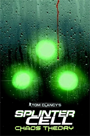 Tom Clancy's Splinter Cell: Chaos Theory - Fanart - Box - Front Image