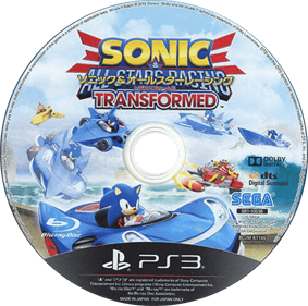 Sonic & All-Stars Racing Transformed - Disc Image