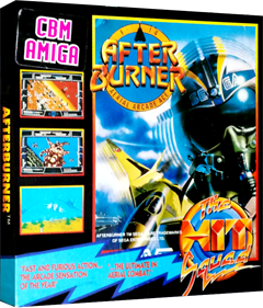 After Burner (European Version) - Box - 3D Image