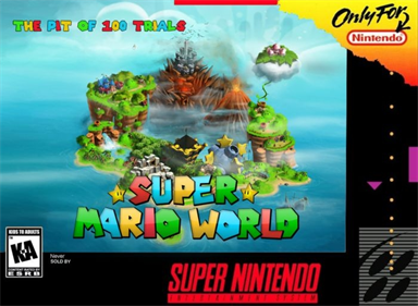 Super Mario World: The Pit of 100 Trials - Fanart - Box - Front Image