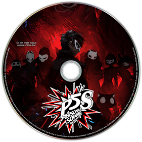 Persona 5 Strikers - Fanart - Disc Image