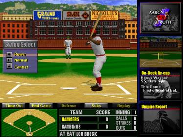 Aaron vs. Ruth: Battle of the Big Bats - Screenshot - Gameplay Image