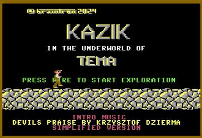 Kazik in the Underworld of Tema - Screenshot - Game Title Image