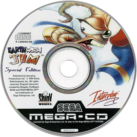 Earthworm Jim: Special Edition - Disc Image
