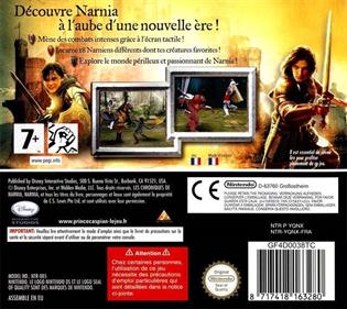 The Chronicles of Narnia: Prince Caspian - Box - Back Image