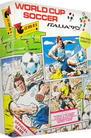 World Cup Soccer Italia '90 - Box - 3D Image