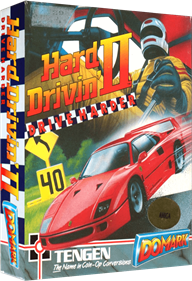 Hard Drivin' II: Drive Harder - Box - 3D Image