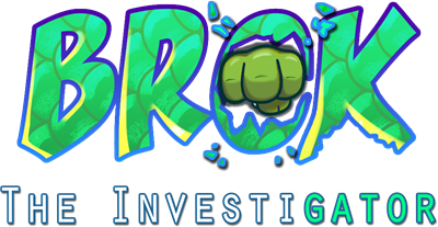 BROK the InvestiGator - Clear Logo Image