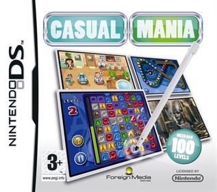 Casual Mania!: 4 Games in 1 - Box - Front Image