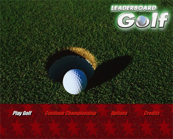 Leaderboard Golf - Screenshot - Game Title Image