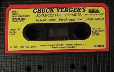 Chuck Yeager's Advanced Flight Trainer - Cart - Front Image