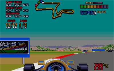 Nigel Mansell's World Championship - Screenshot - Gameplay Image